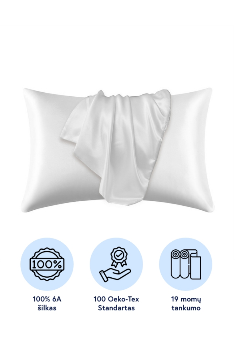 Noreo - 100% Natural Mulberry Silk Pillowcase
