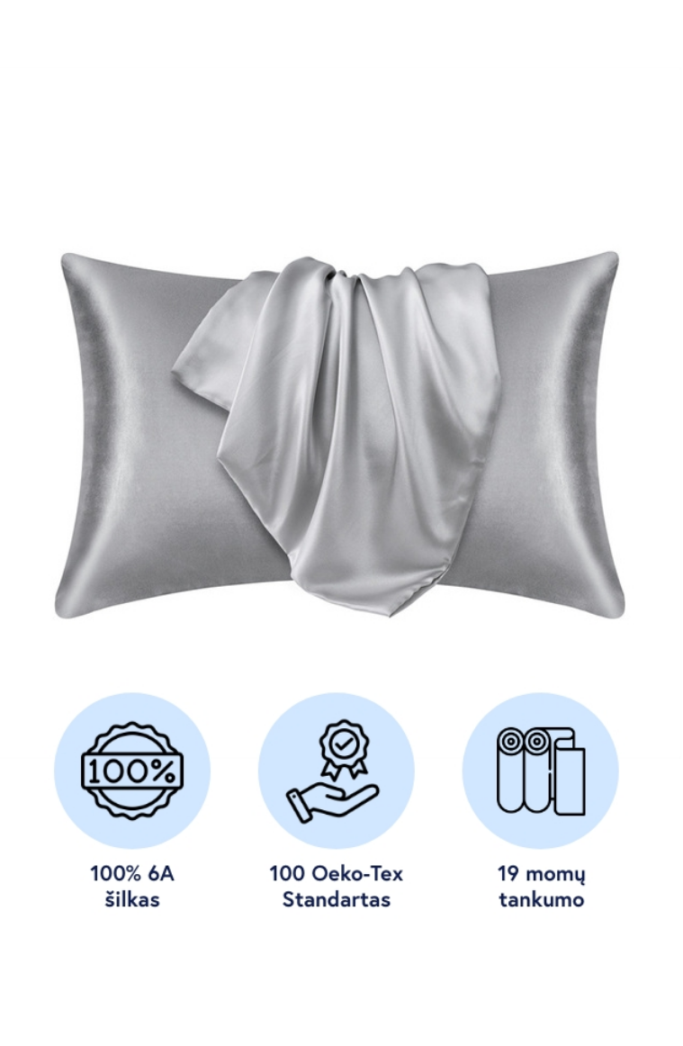 Noreo - 100% Natural Mulberry Silk Pillowcase
